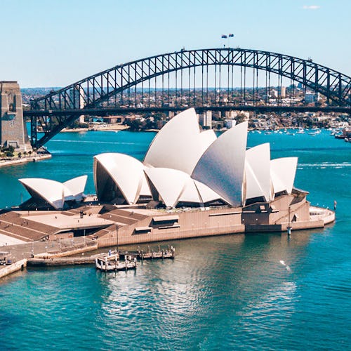 Collage of images from Australia and New Zealand