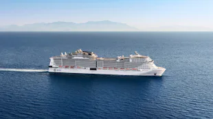 MSC Virtuosa at Sea