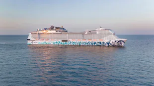 MSC Euribia at Sea