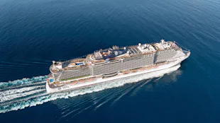 MSC Seaview at Sea