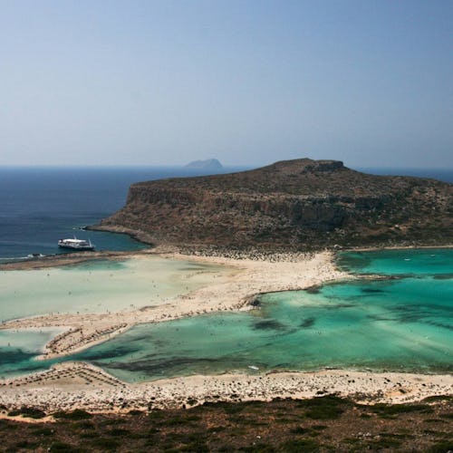 Balos Beach and Lagoon on the island of Crete, Greece