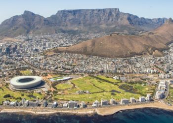 Cape Town aerial photo