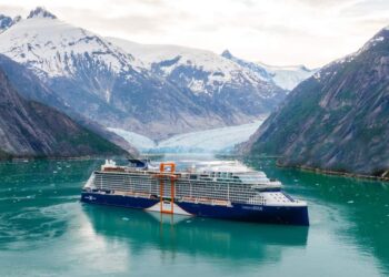 Celebrity Cruises Celebrity Edge at Dawes Glacier