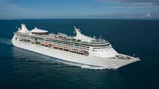 Enchantment of the Seas at sea
