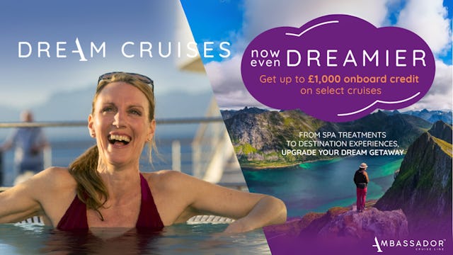 Ambassador July Campaign - Receive up to £1000 in onboard credit