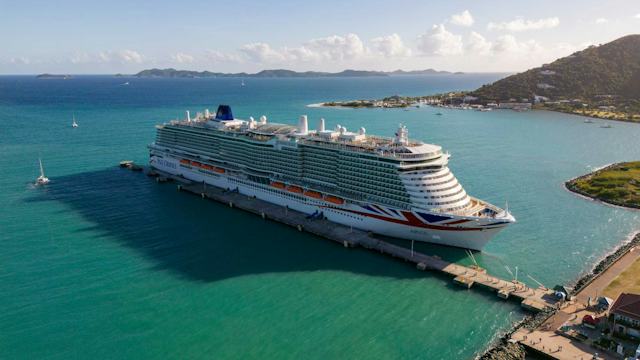 P&O Arvia in the Caribbean