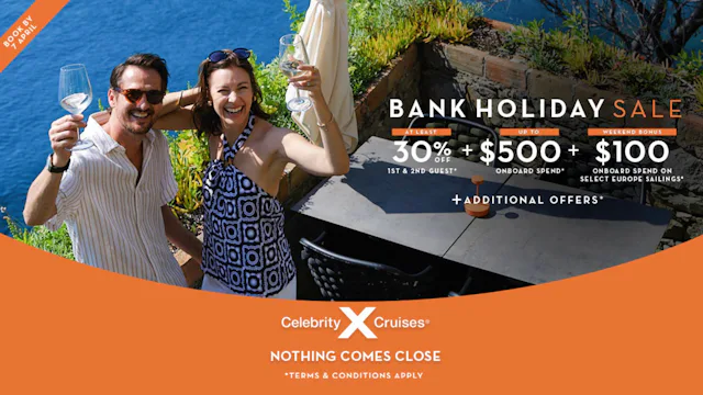 Celebrity Bank Holiday Sale