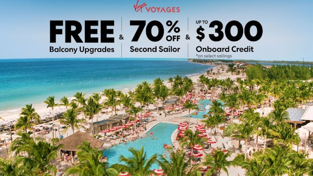 Free Balcony Upgrades + Up to $300 in Sailor Loot